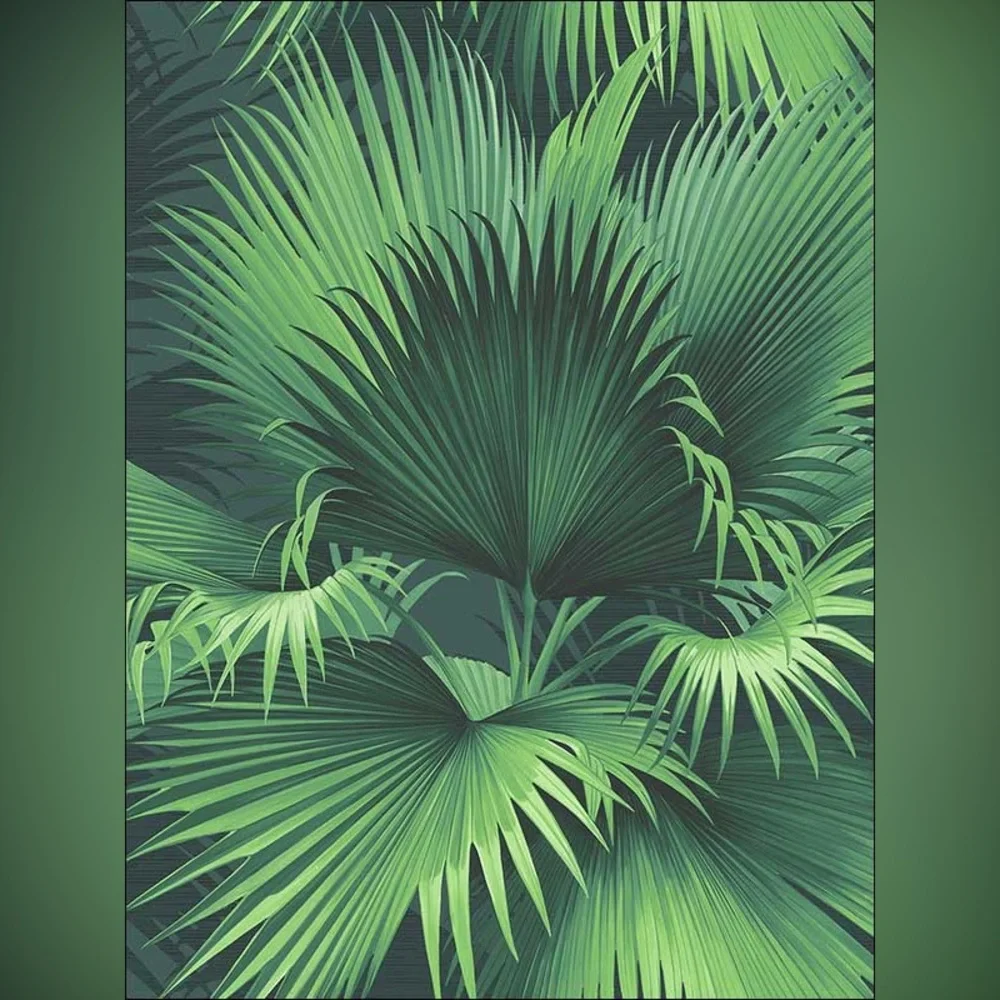 Kenneth James PS40104 endless summer palm wallpaper roll 1 ea (5 available)